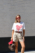 Romy short taupe