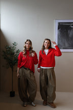 Celise twinset rood