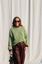 Marrit knit lichtgroen