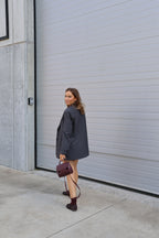 Lune blazer grijs