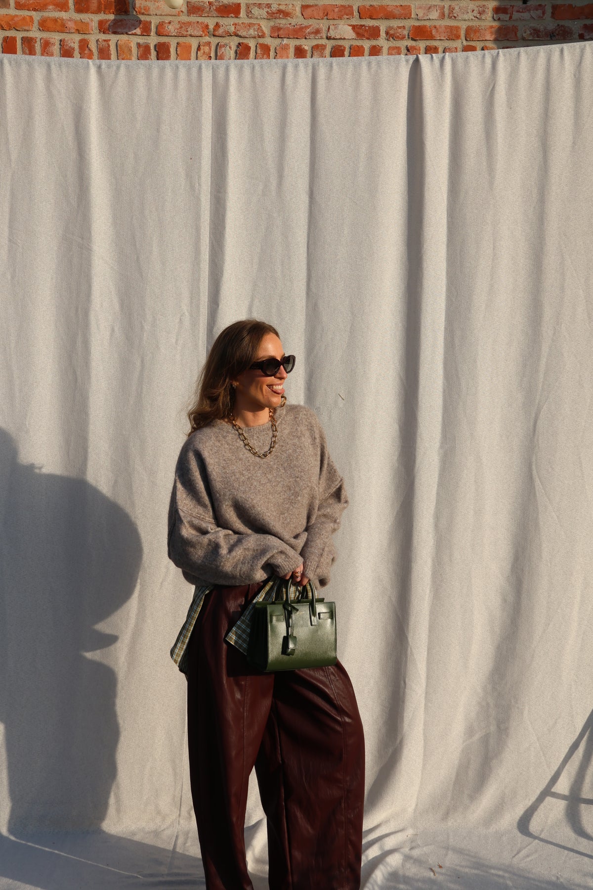 Lilou knit taupe