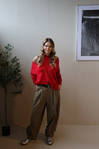 Celise twinset rood