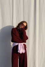 Lux oversized sweater bordeaux