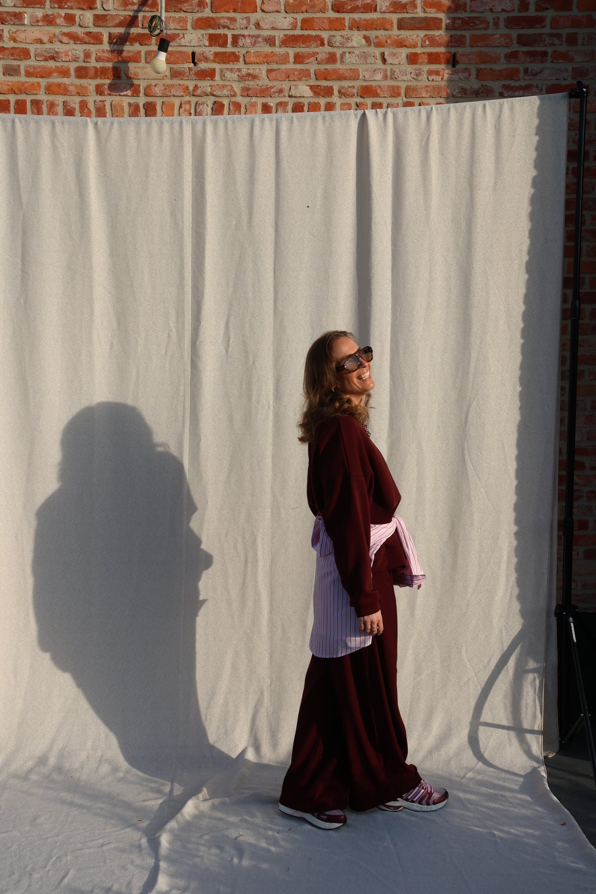 Lux oversized sweater bordeaux