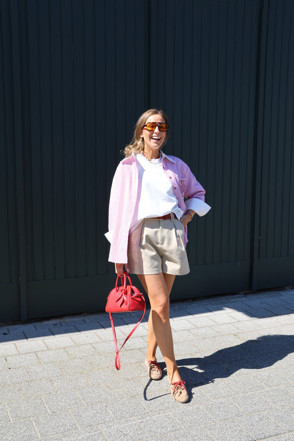 Romy short taupe