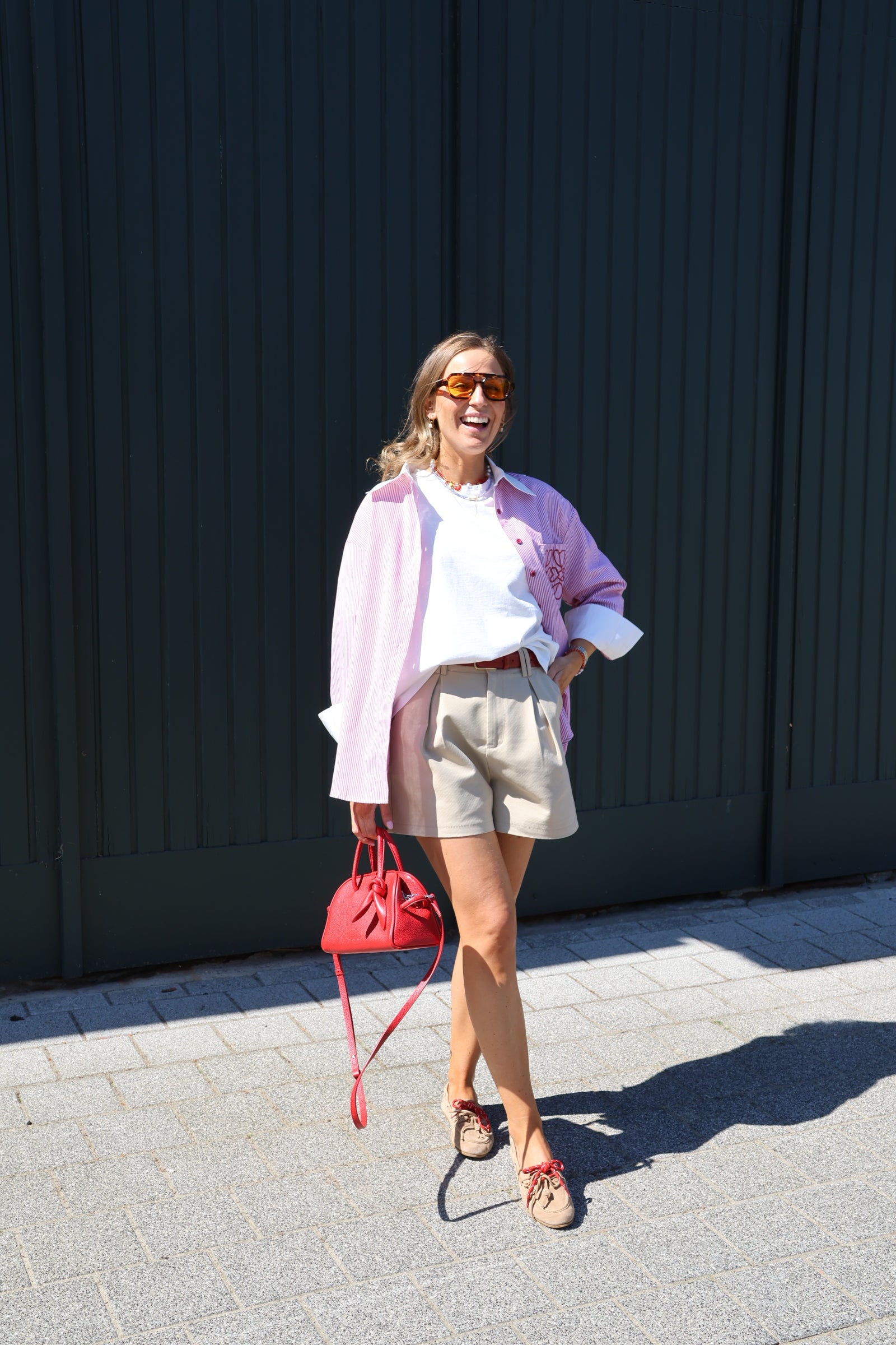 Romy short taupe