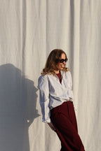 Fleur gestreept hemdje beige