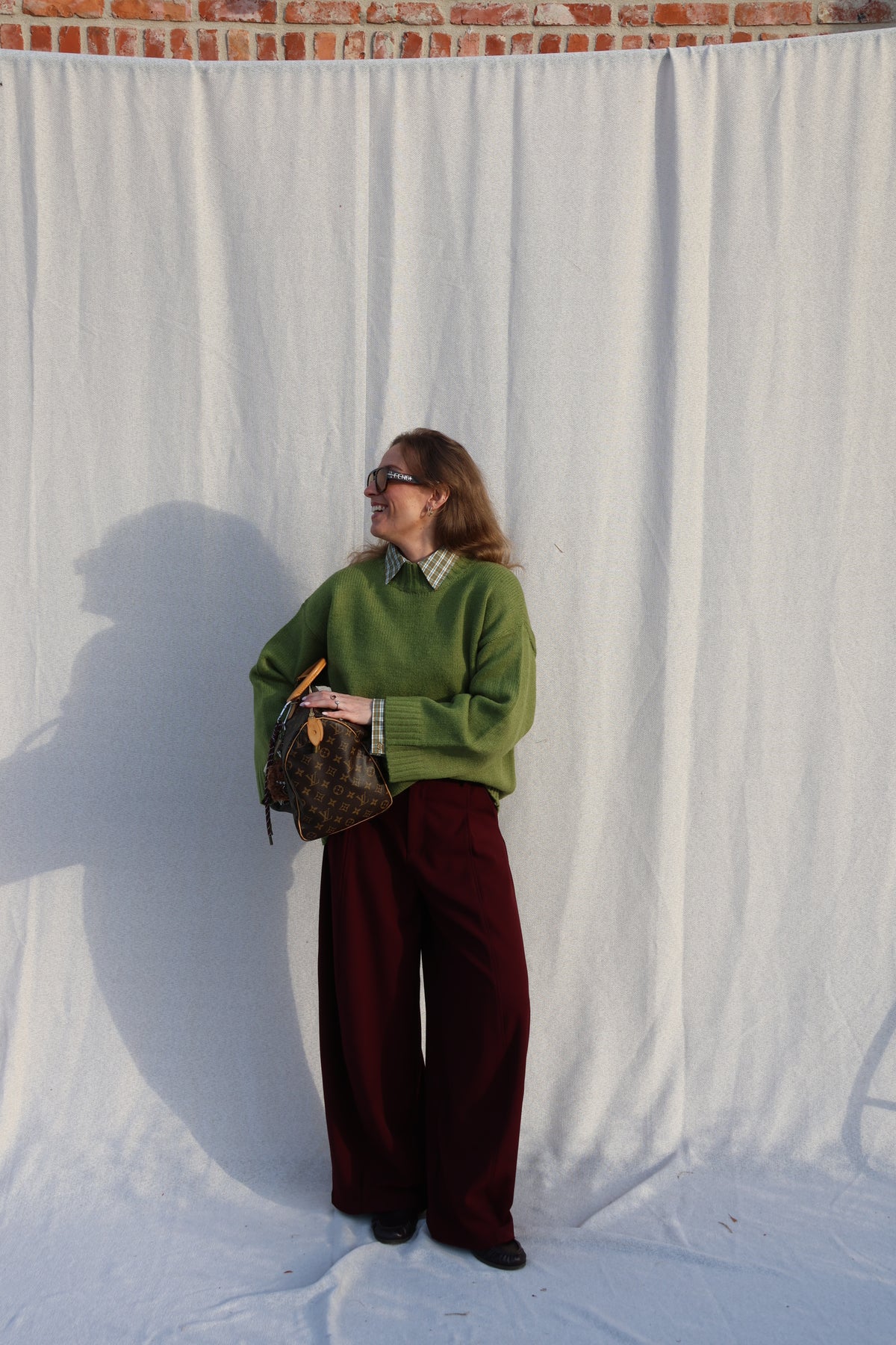 Agnes geruit hemd groen