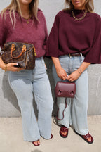 Fenna flared jeans light denim
