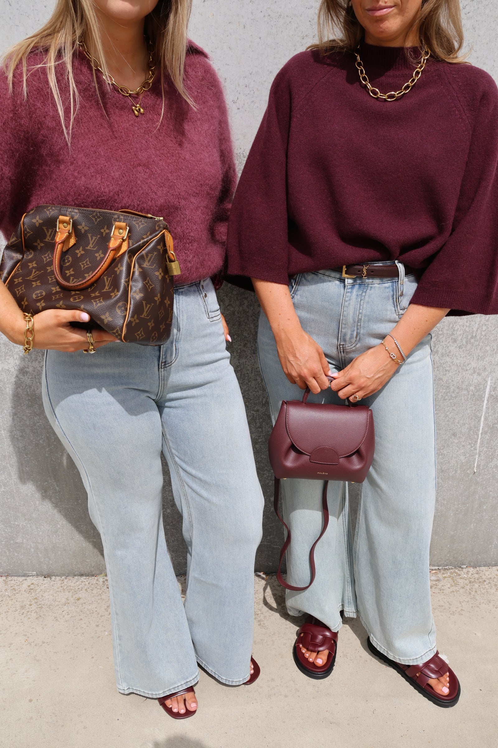 Fenna flared jeans light denim
