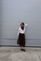 Lou gestreept sjaaltje bordeaux/grijs