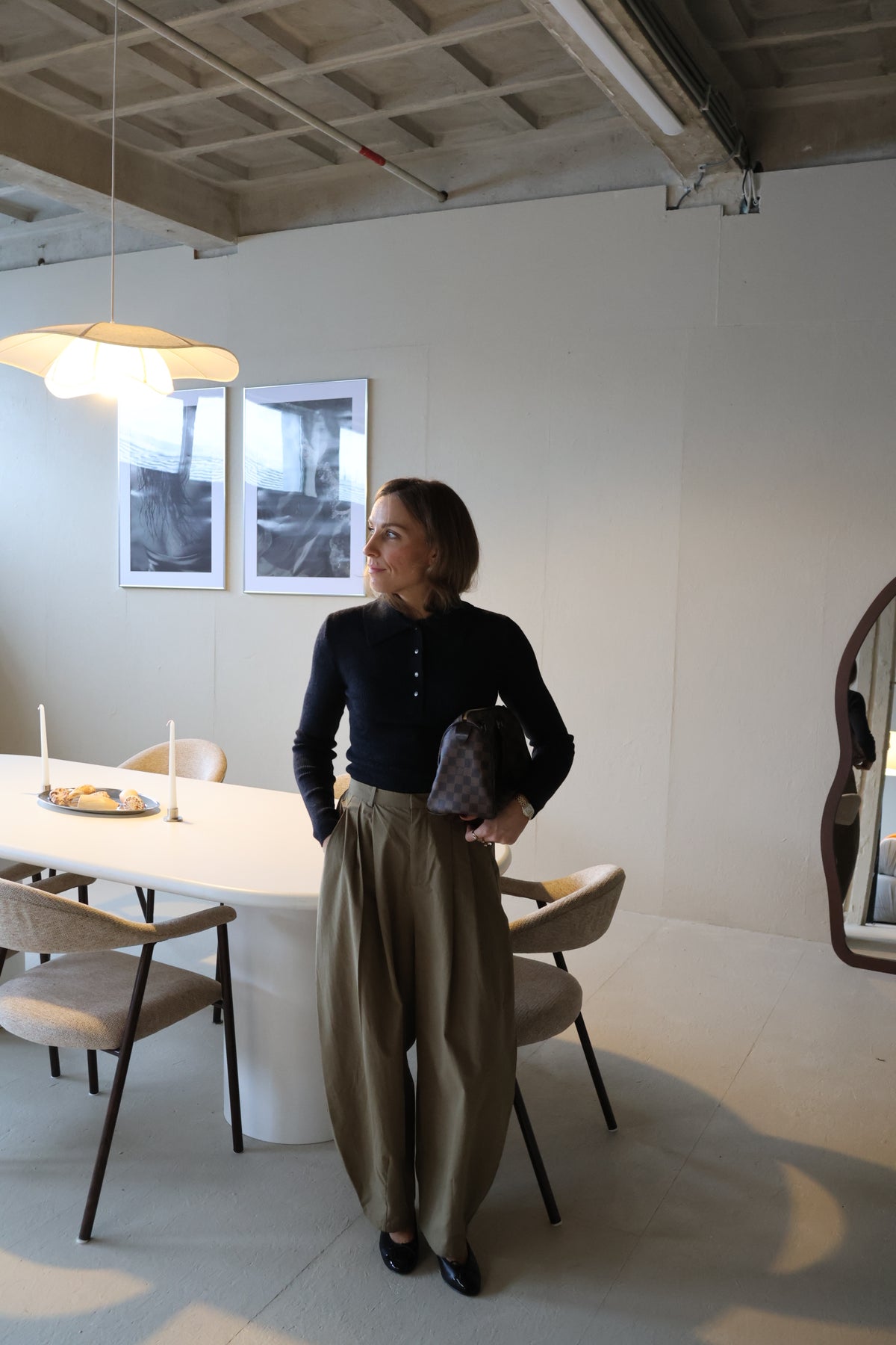 Willa geribde polotrui donkergrijs