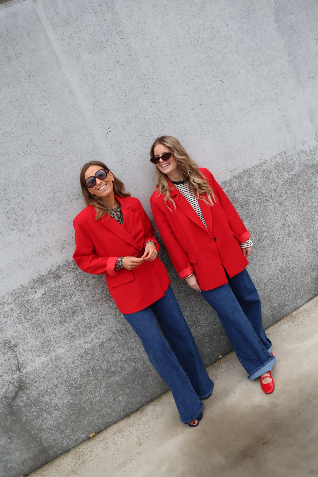 Annick blazer rood