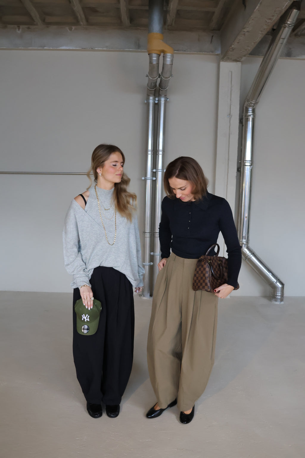 Ember balloon broek sand khaki