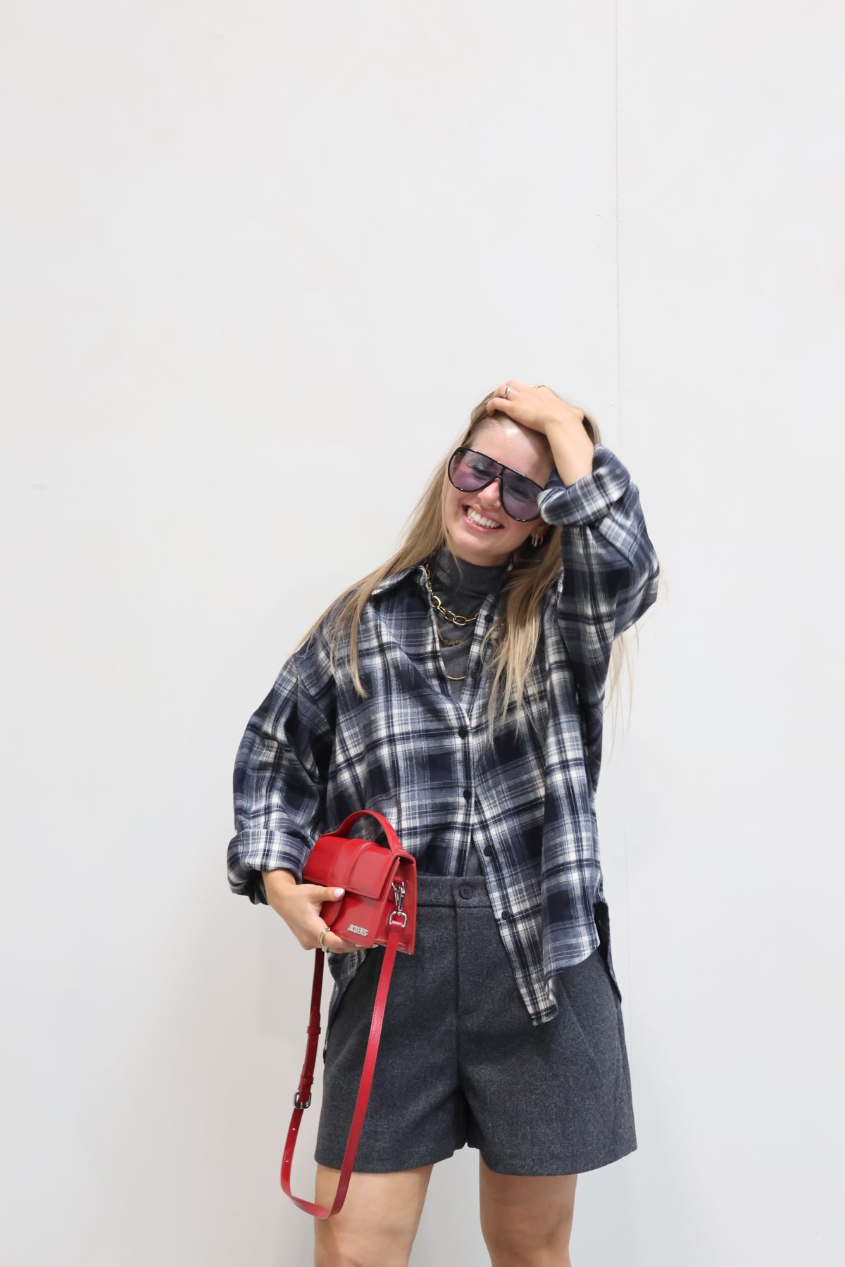 Fauve wolmix short donkergrijs