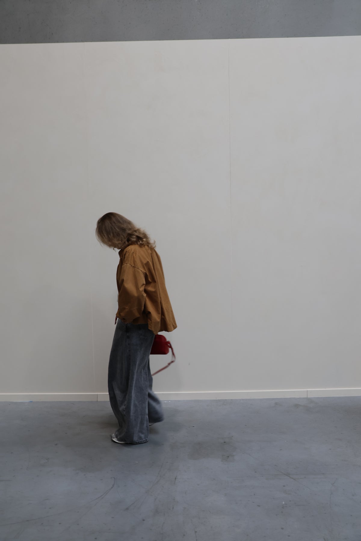 Alexia balloon jeans met rekkerband grijs