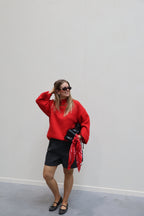 Fauve wolmix short donkergrijs