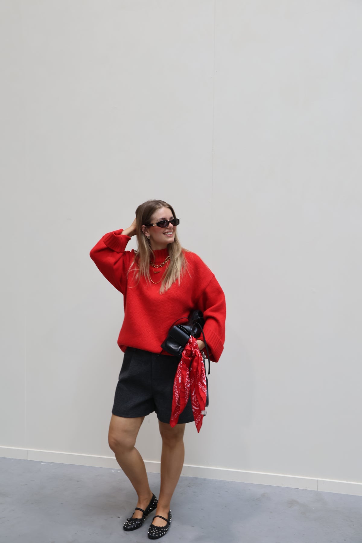 Fauve wolmix short donkergrijs