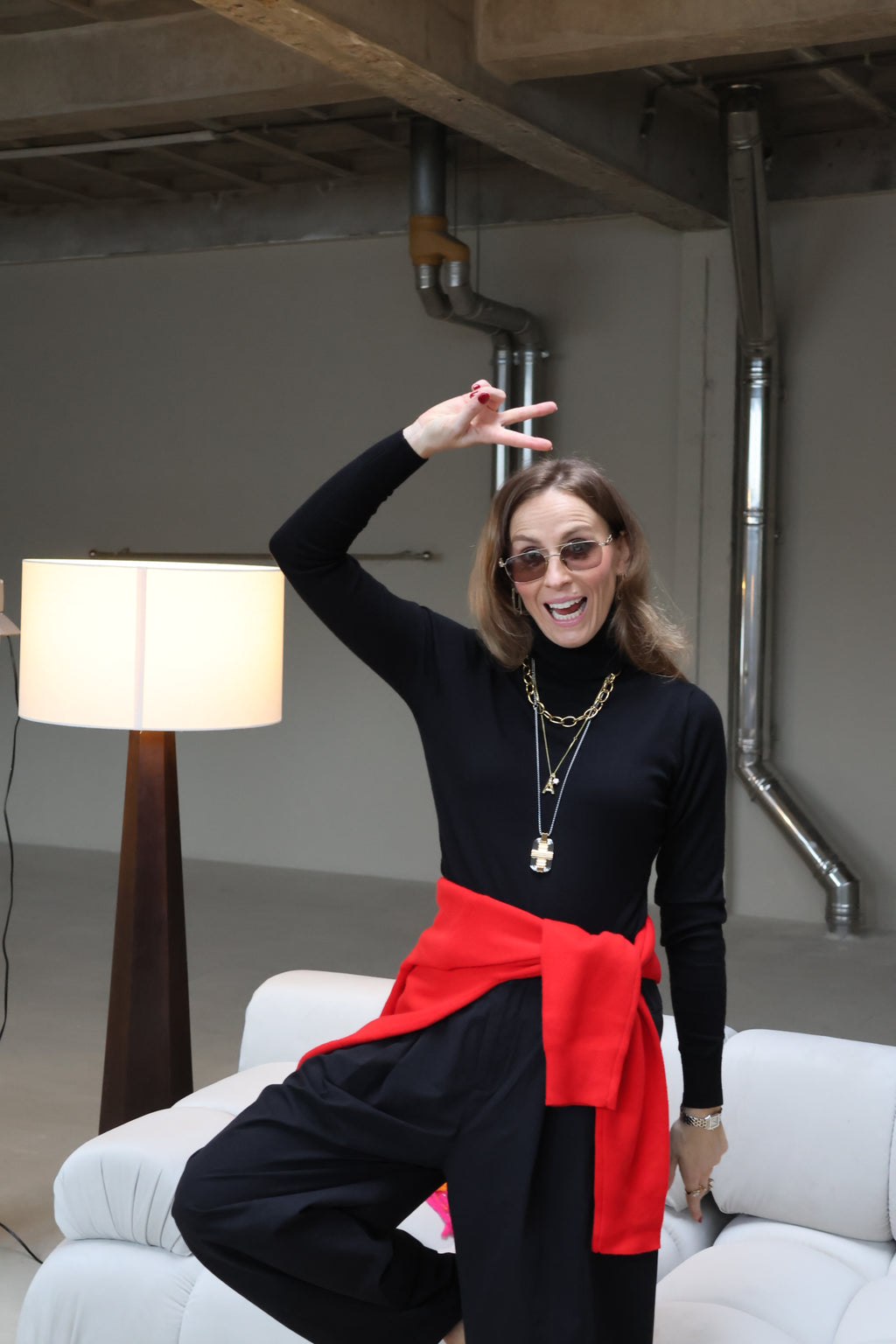 Loes coltruitje zwart
