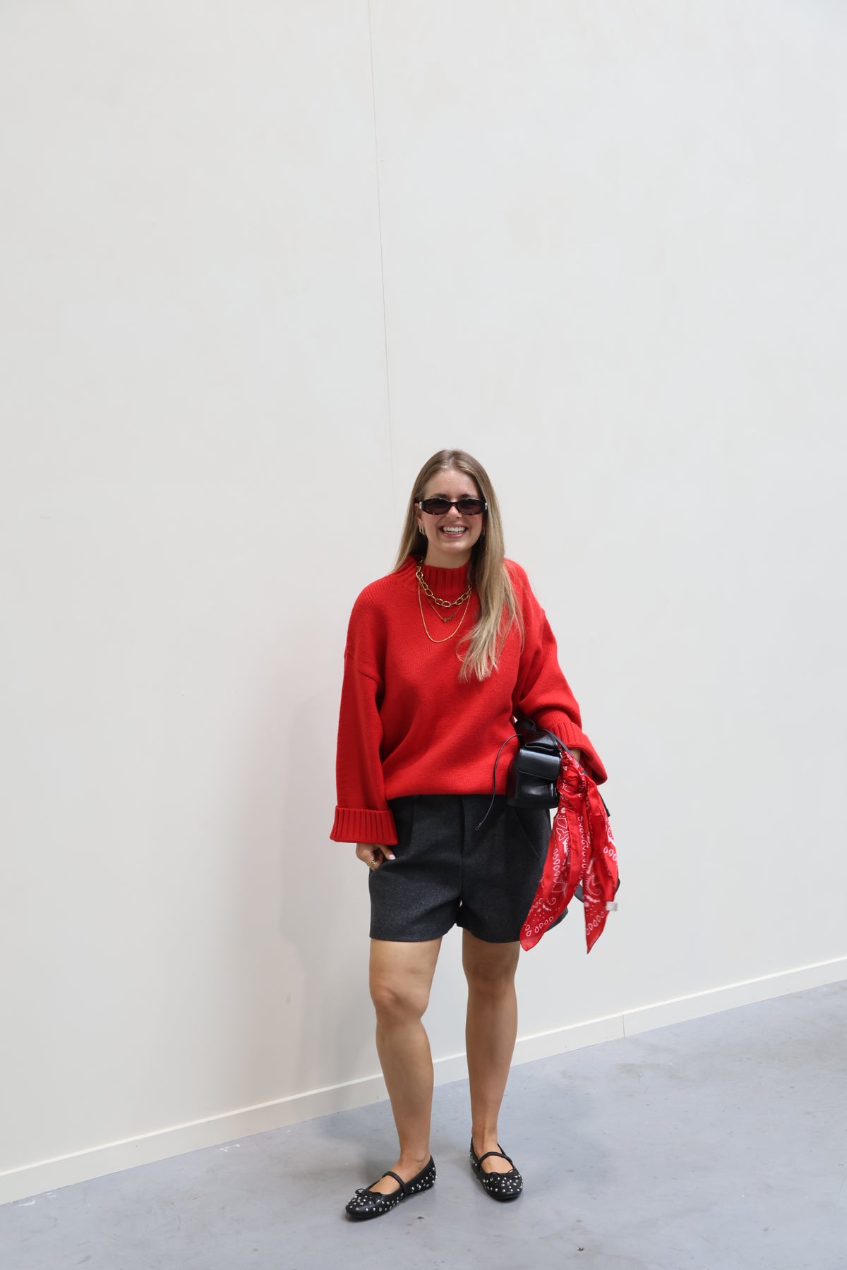 Fauve wolmix short donkergrijs
