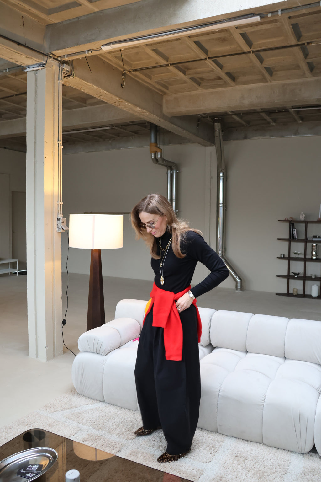 Loes coltruitje zwart