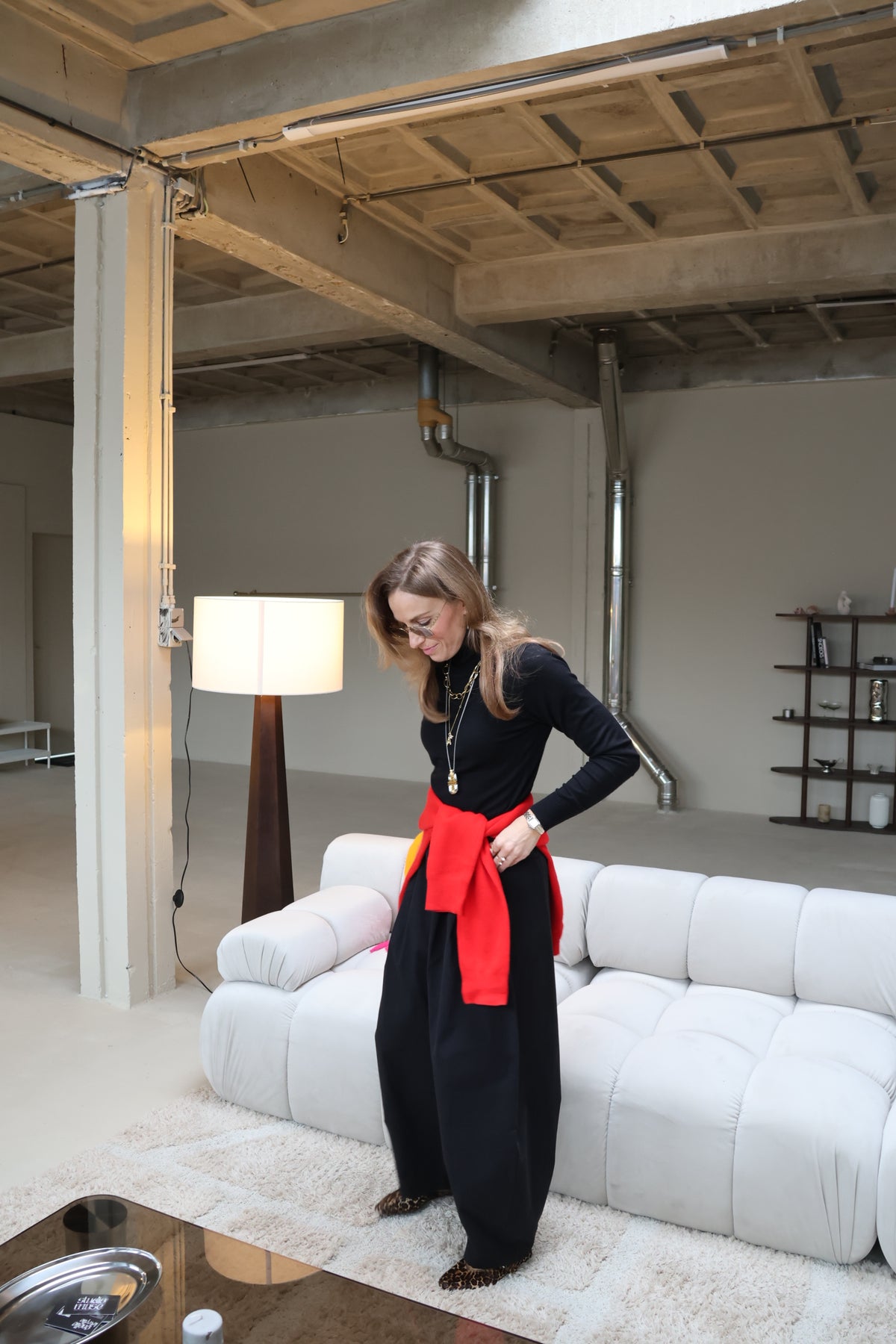 Loes coltruitje zwart