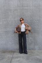 Maelle longsleeve grijs