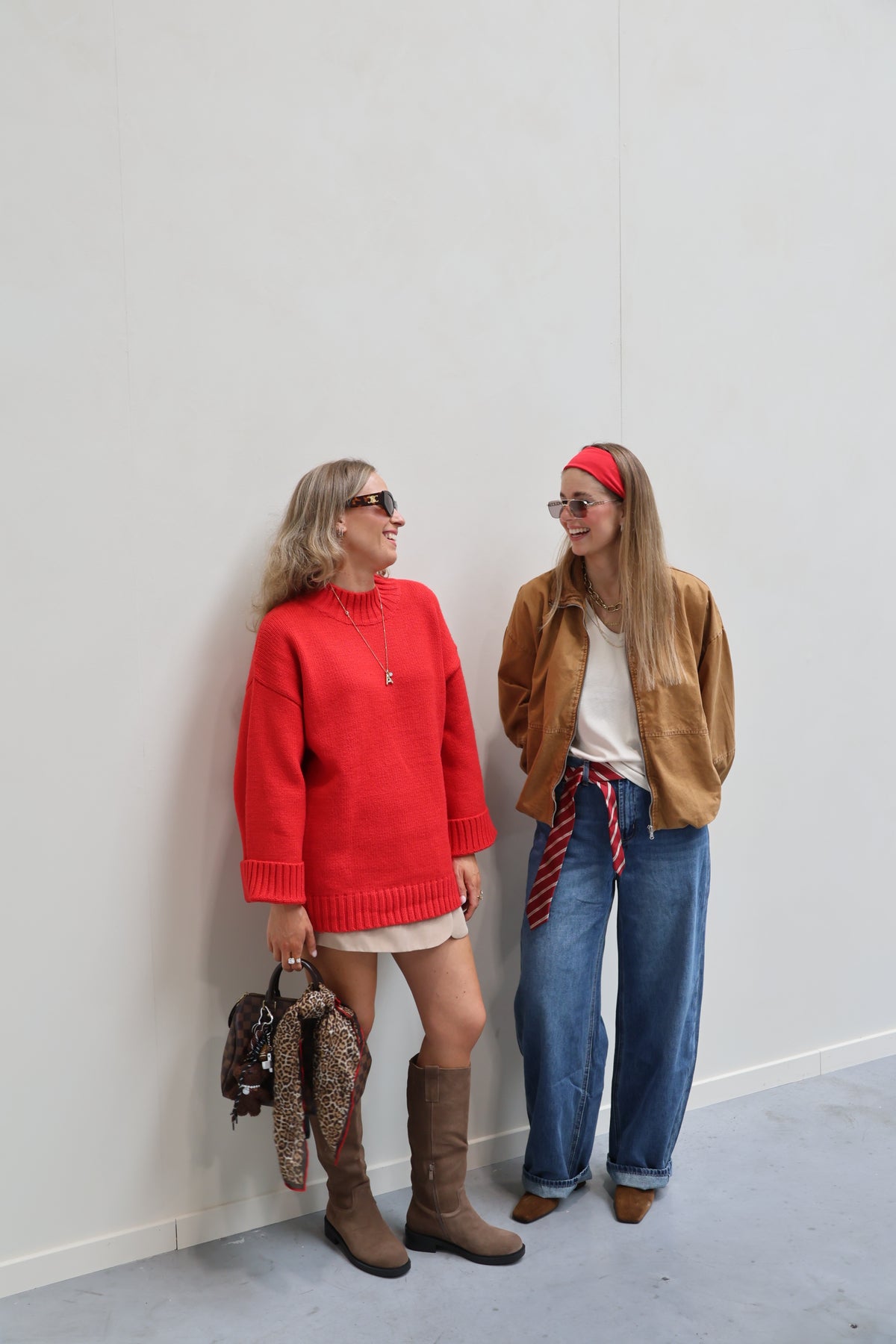 Ilse cropped bomberjas met ribdetail camel