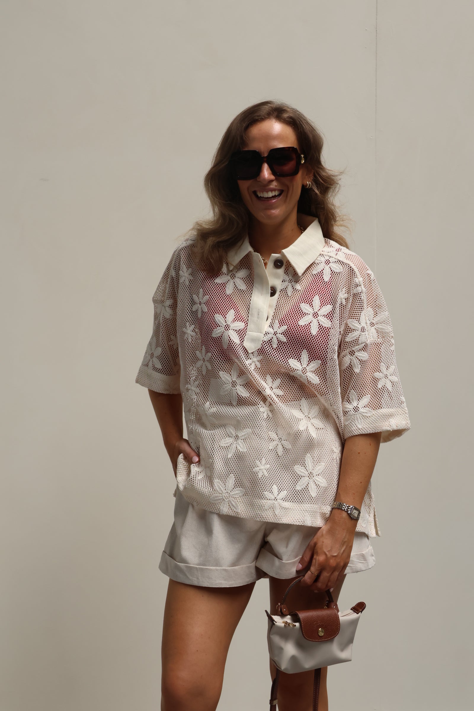 Sophia short beige