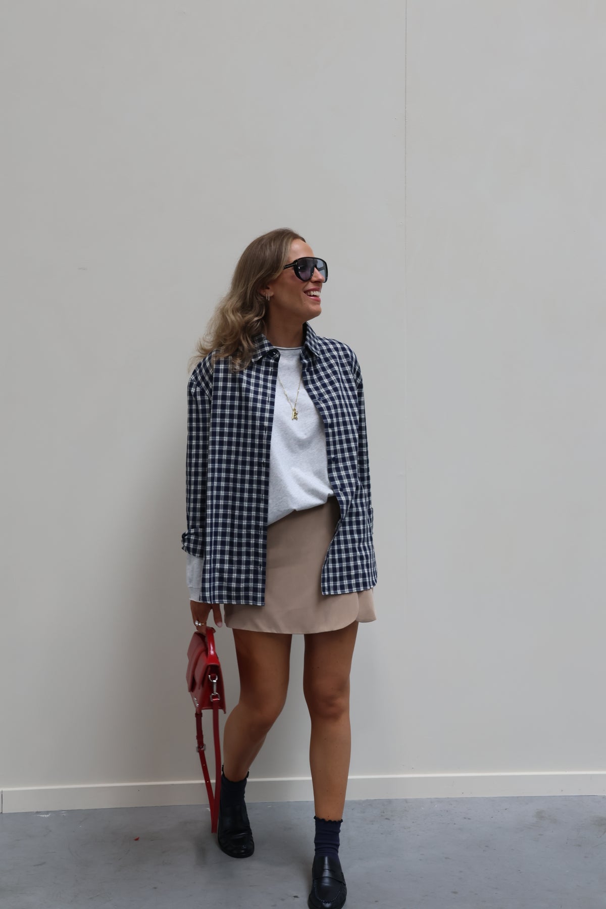 Macy skort beige