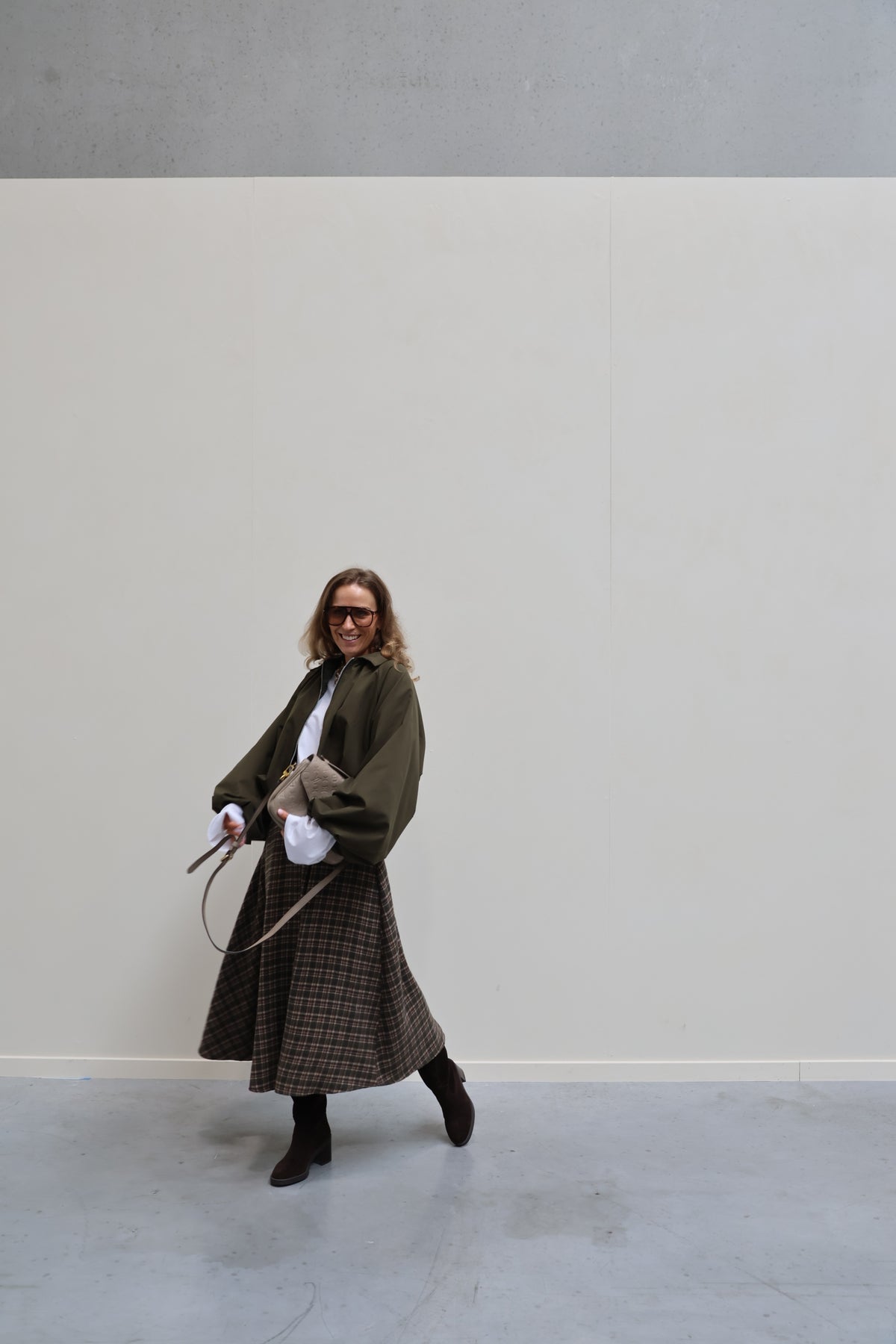 Felke geruite flanel rok