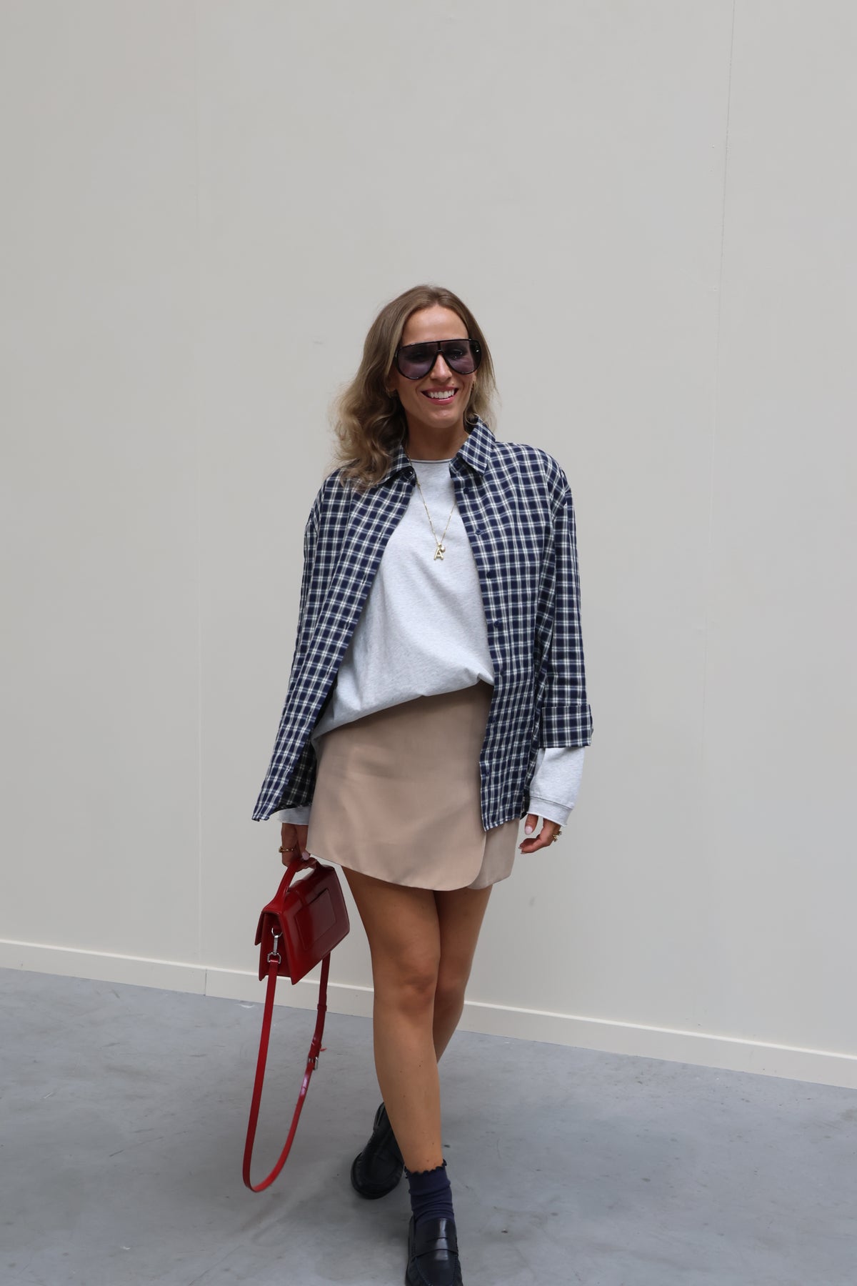 Gulia oversized longsleeve grijs