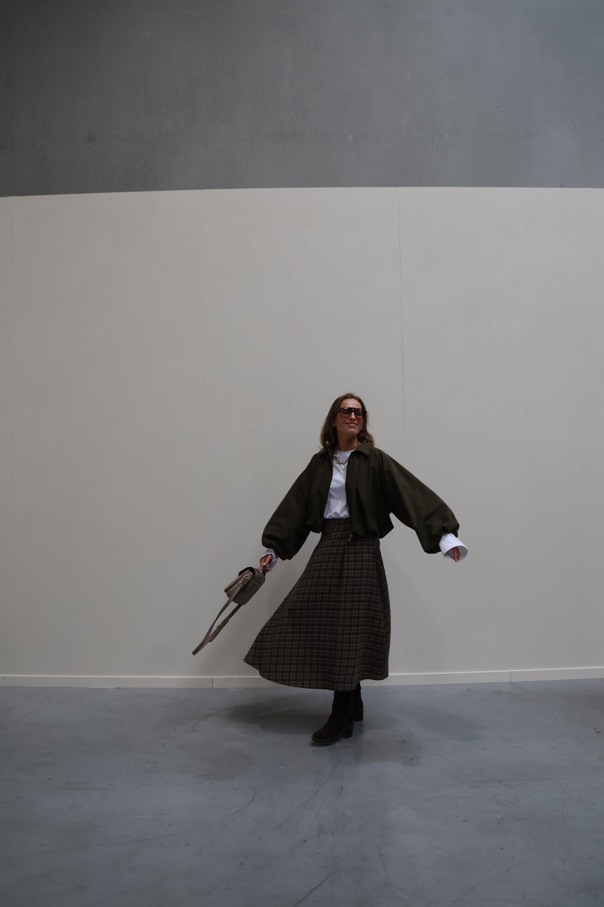 Felke geruite flanel rok