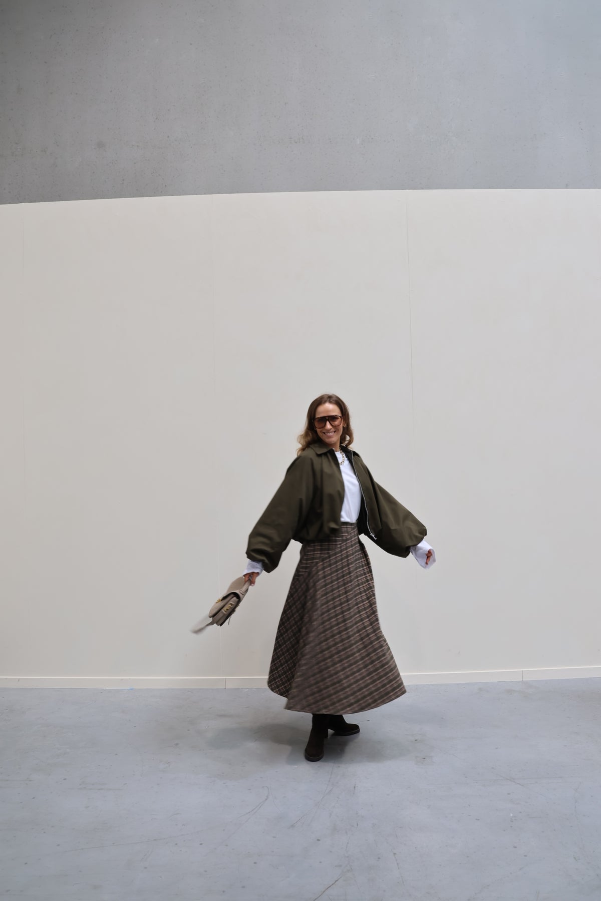Felke geruite flanel rok