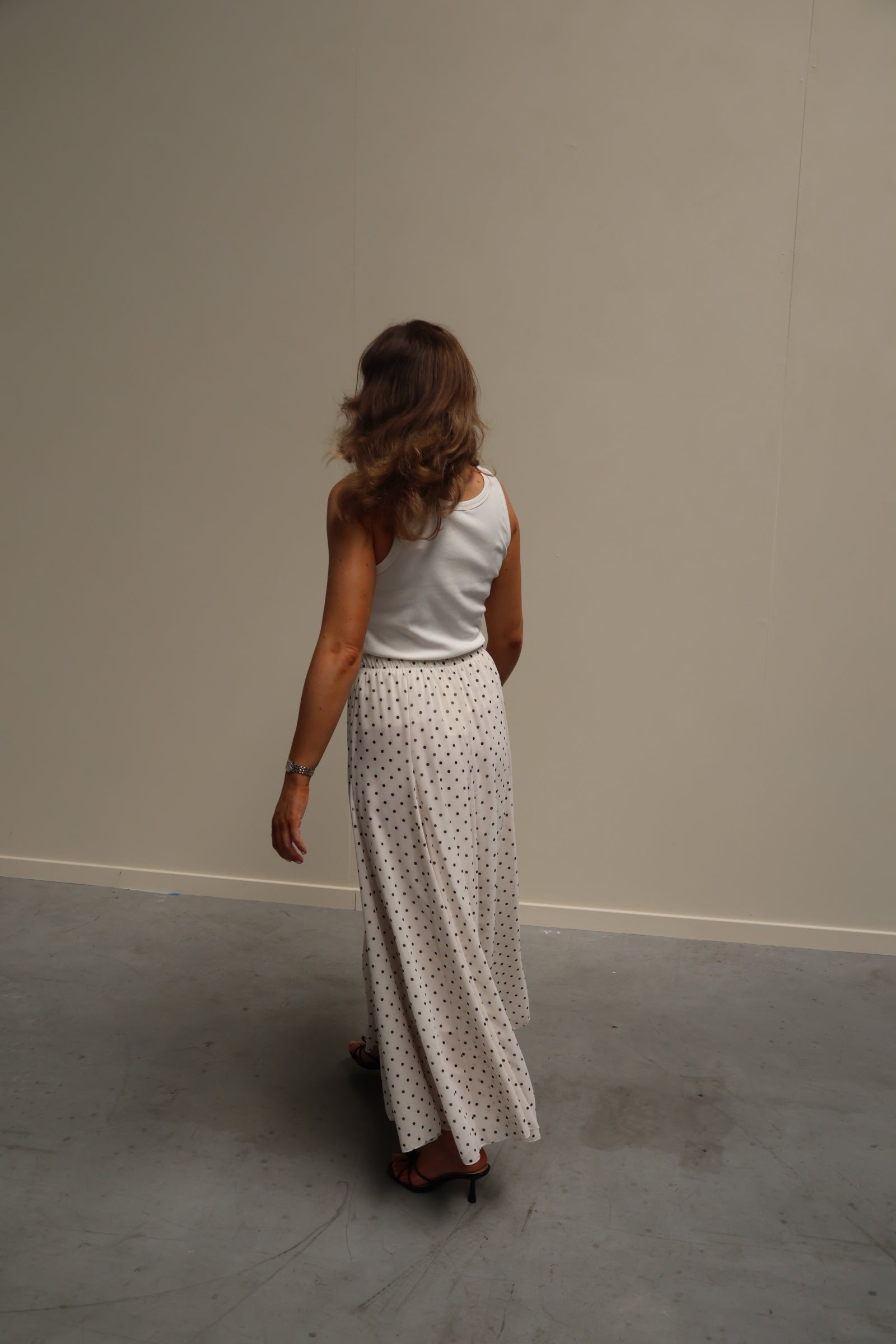 Liza polkadot maxi rok