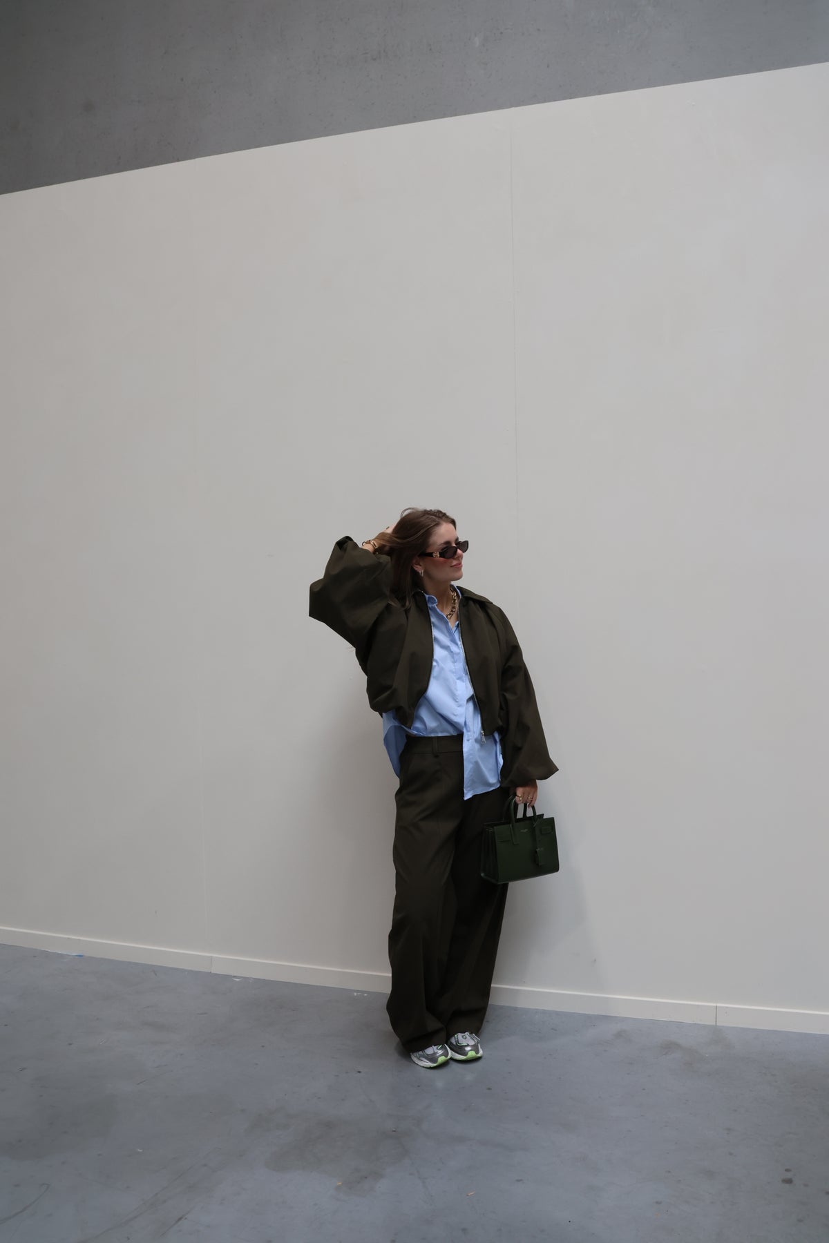 Veerle pantalon kaki
