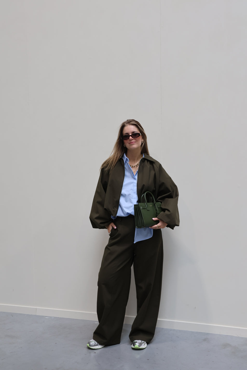 Veerle pantalon kaki