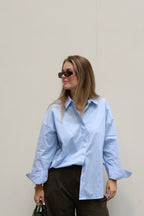Ada blouse lichtblauw