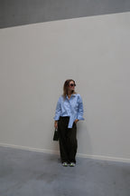 Ada blouse lichtblauw