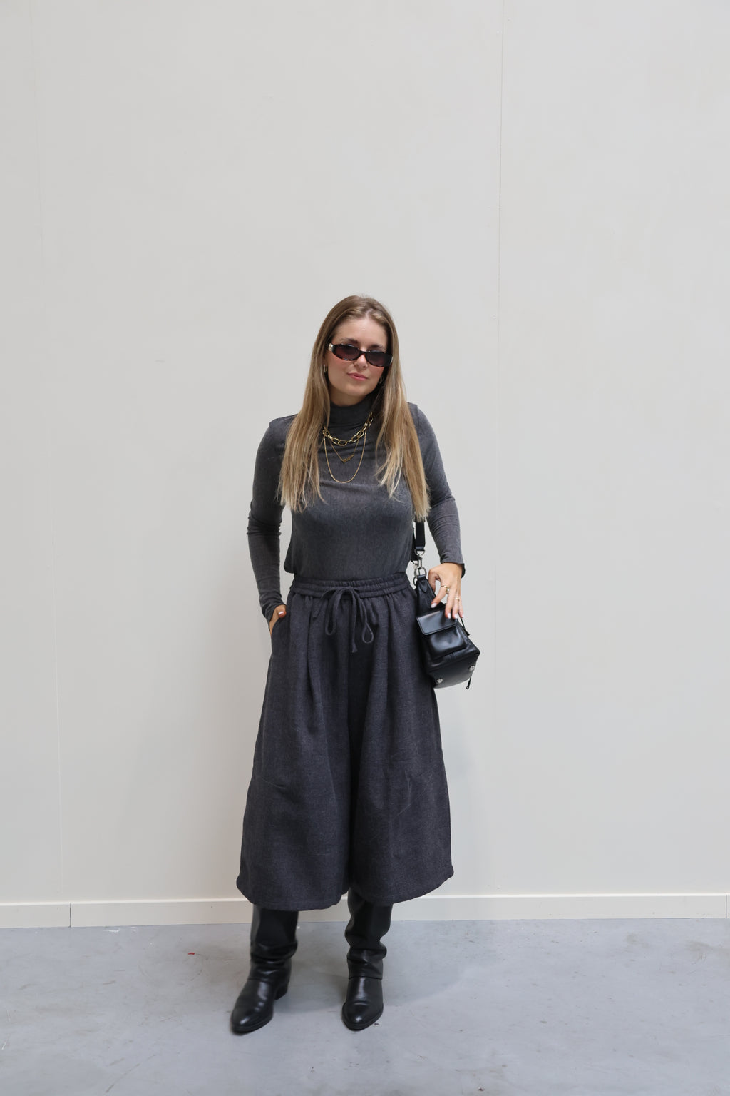 Florence jort donkergrijs