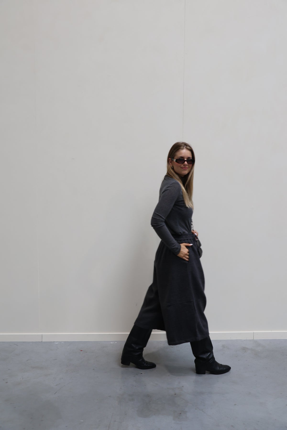 Florence jort donkergrijs
