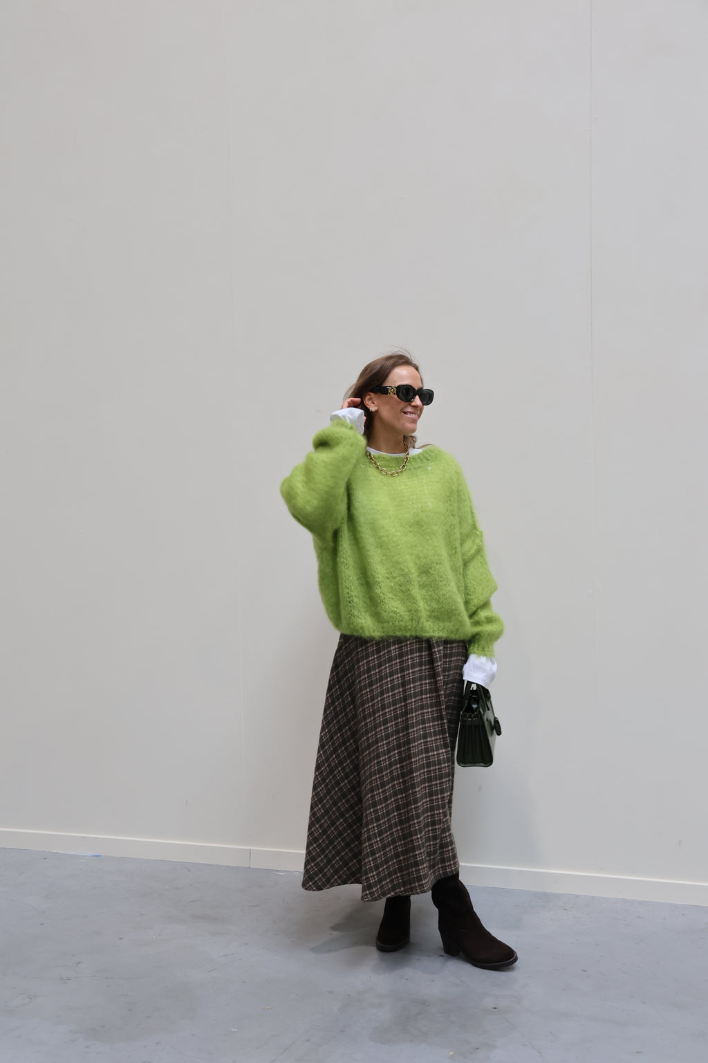 Felke geruite flanel rok