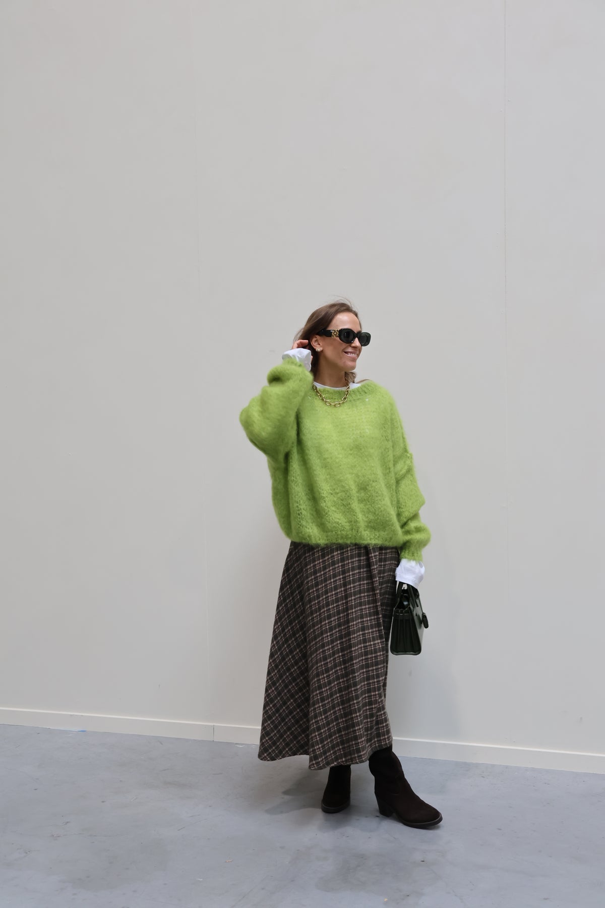 Felke geruite flanel rok