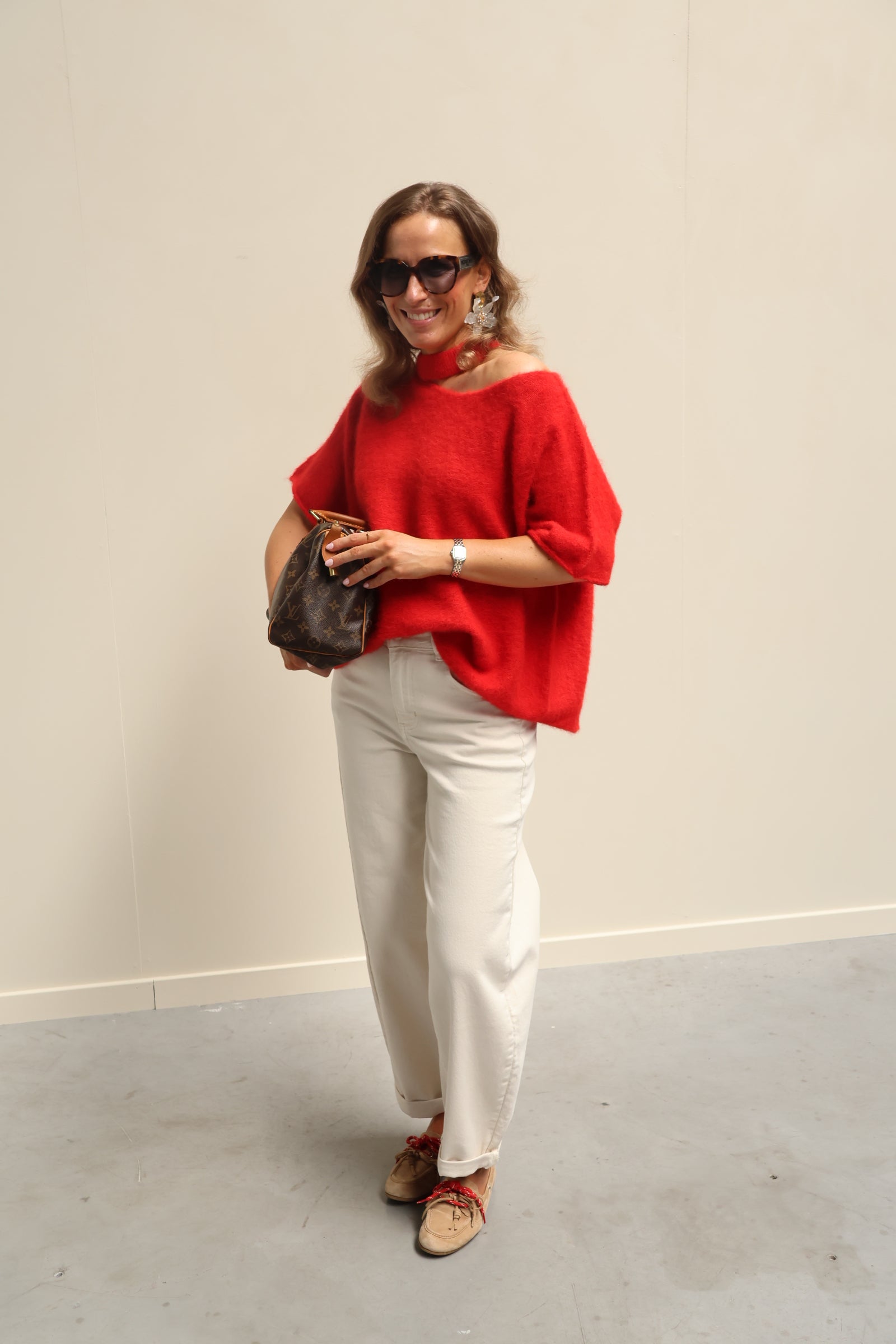 Ophélie balloon jeans beige