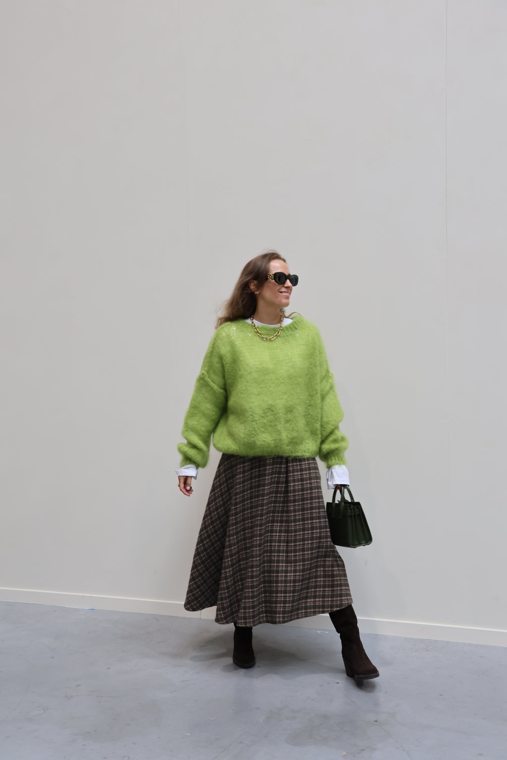 Felke geruite flanel rok