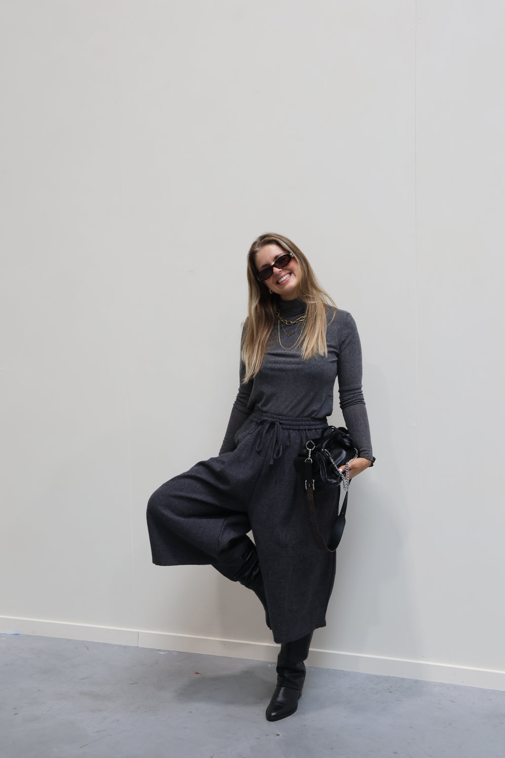 Florence jort donkergrijs