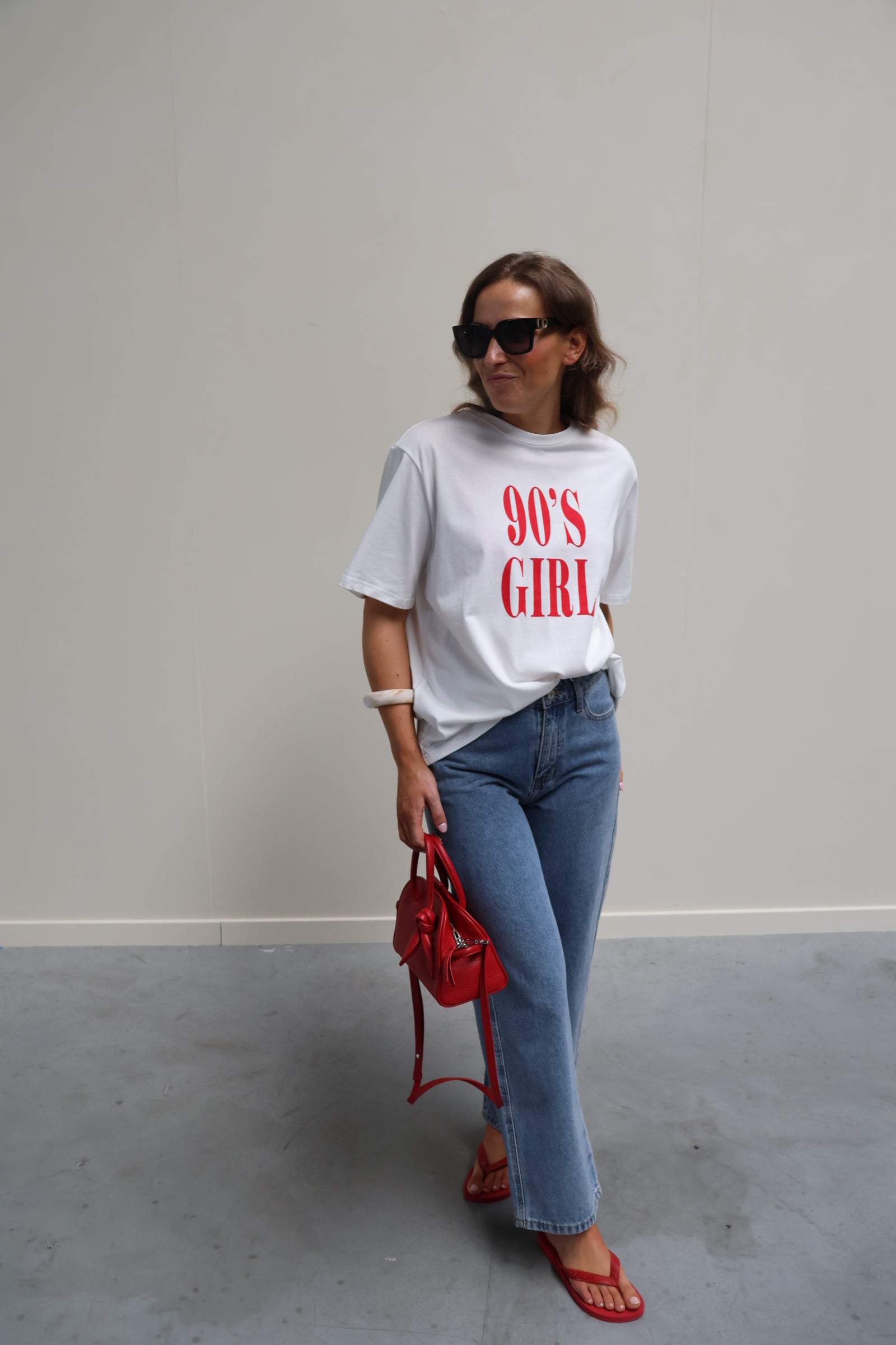 Bobbie cropped wide jeans denim