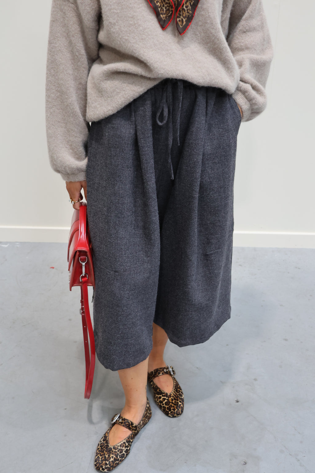 Florence jort donkergrijs