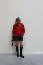 Fauve wolmix short donkergrijs