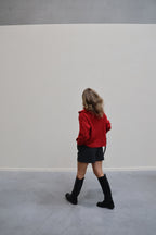 Fauve wolmix short donkergrijs